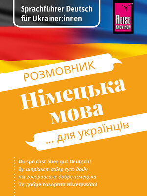 cover image of Sprachführer Deutsch für Ukrainer